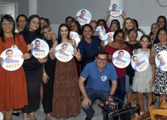 Netinho Guimarães (União Brasil) participa de reunião no Santos Dumont e destaca o movimento “Elas com Netinho”