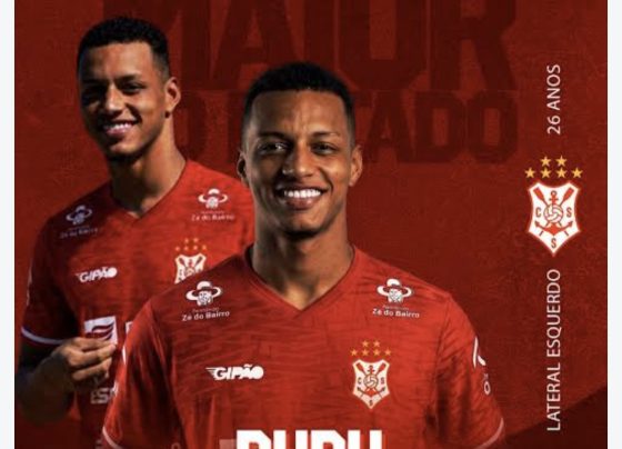 Sergipe anuncia lateral-esquerdo Dudu como primeiro reforço para 2027
