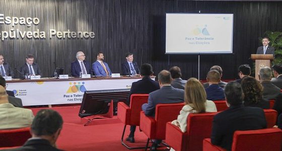 TSE celebra Pacto Nacional pela Paz e Tolerância nas Eleições 2026