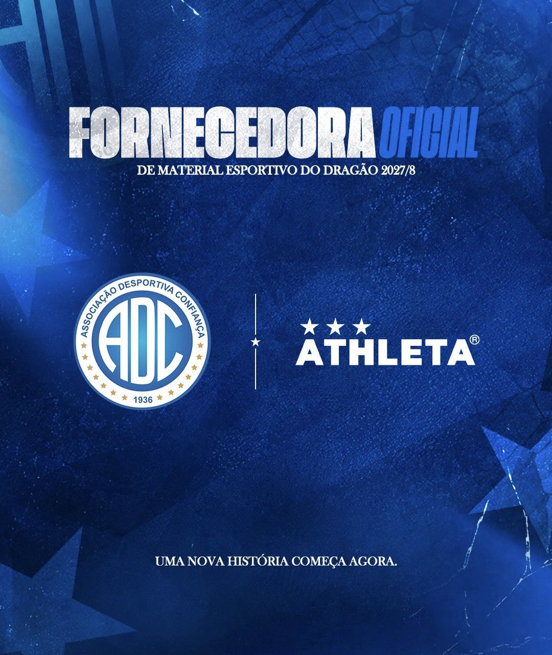 Athleta é a nova fornecedora oficial de material esportivo do Confiança