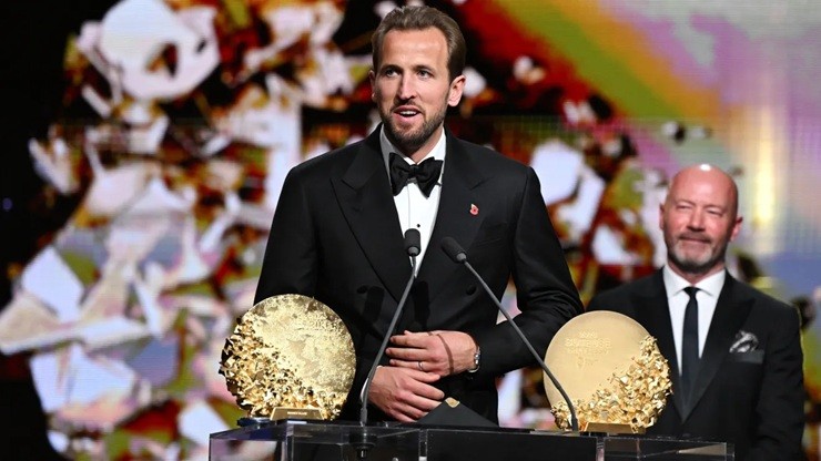 Bola de Ouro 2026: Harry Kane é eleito o melhor jogador do mundo