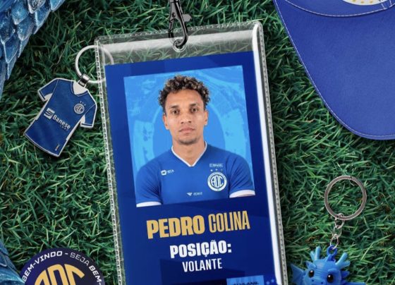 Confiança anuncia volante Pedro Colina e lateral-direito Rubinho para 2027