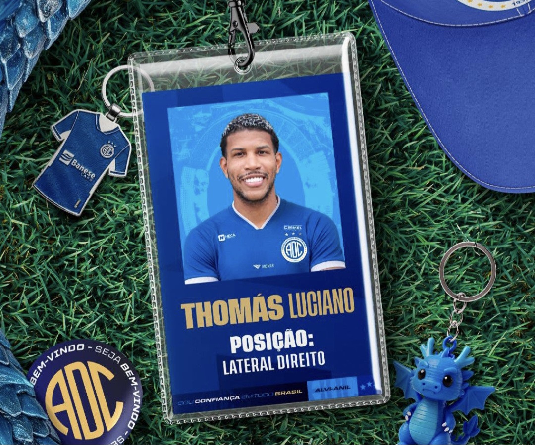 Confiança reforça lateral-direito com a chegada de Thomás Luciano para 2027