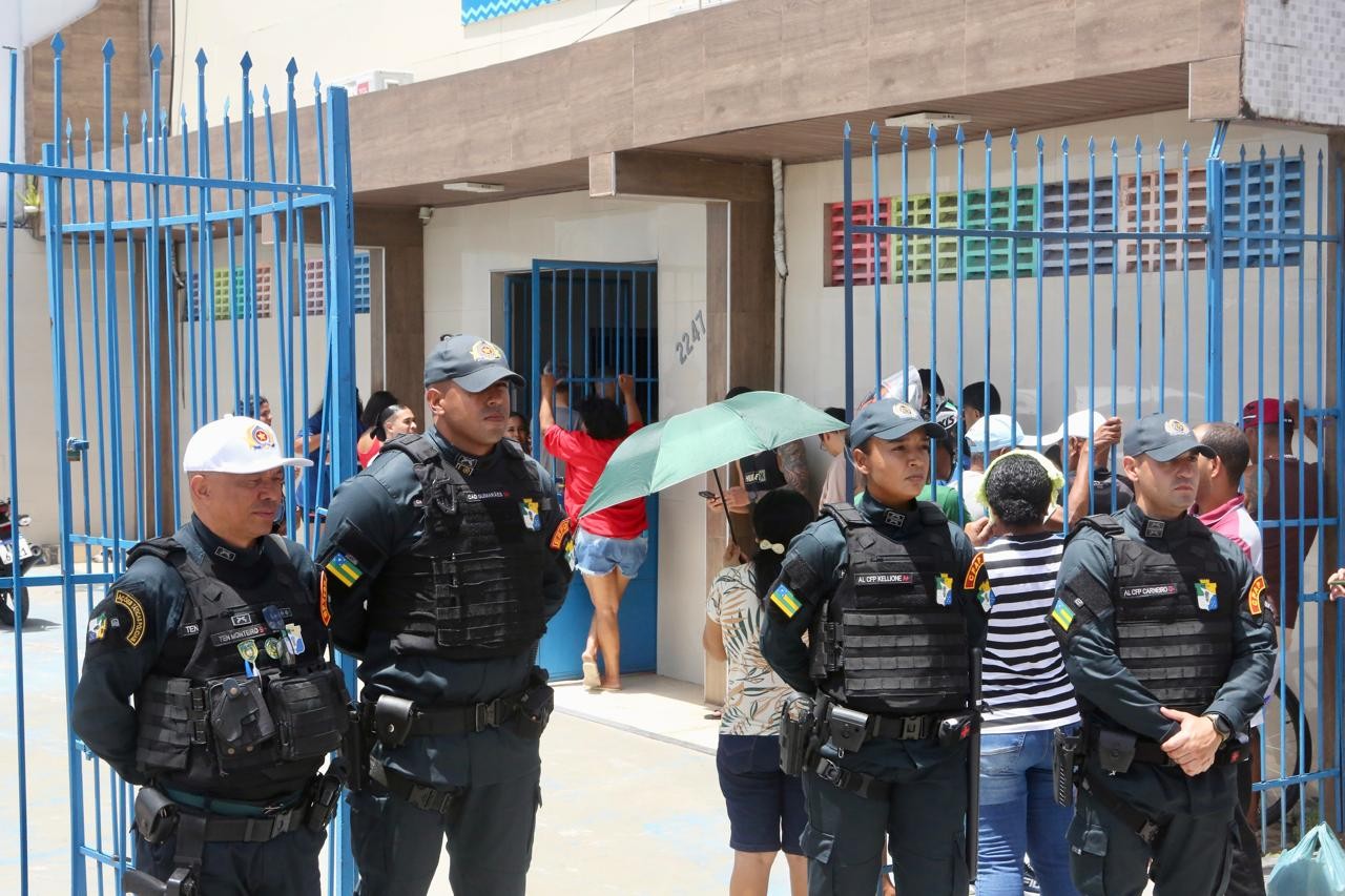 Eleição: quase 4,8 mil policiais atuam em Sergipe neste domingo