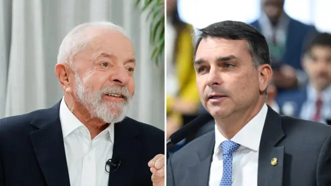 Eleições 2026: Flávio venceu em 16 capitais no 1º turno e Lula, em 11