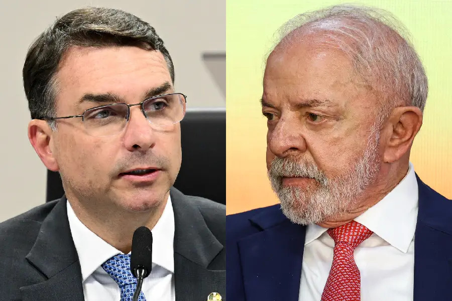 Flávio Bolsonaro tem 50,5% de intenções de voto e Lula, 49,5% no 2º turno, aponta pesquisa CNT/MDA