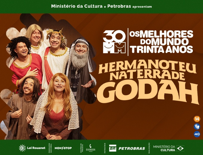 “Hermanoteu na Terra de Godah”: Aracaju recebe renomado espetáculo neste fim de semana