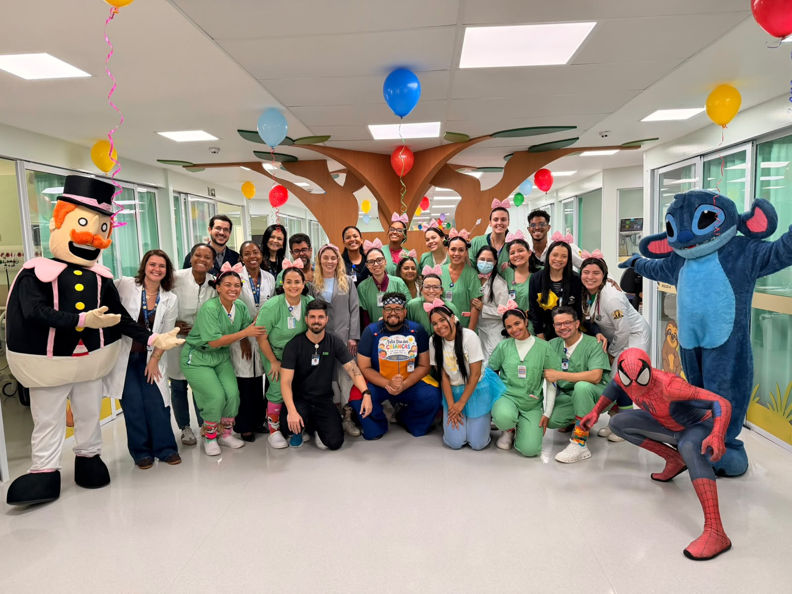 Hospital de Cirurgia celebra o mês das crianças com ação especial para pacientes da Pediatria