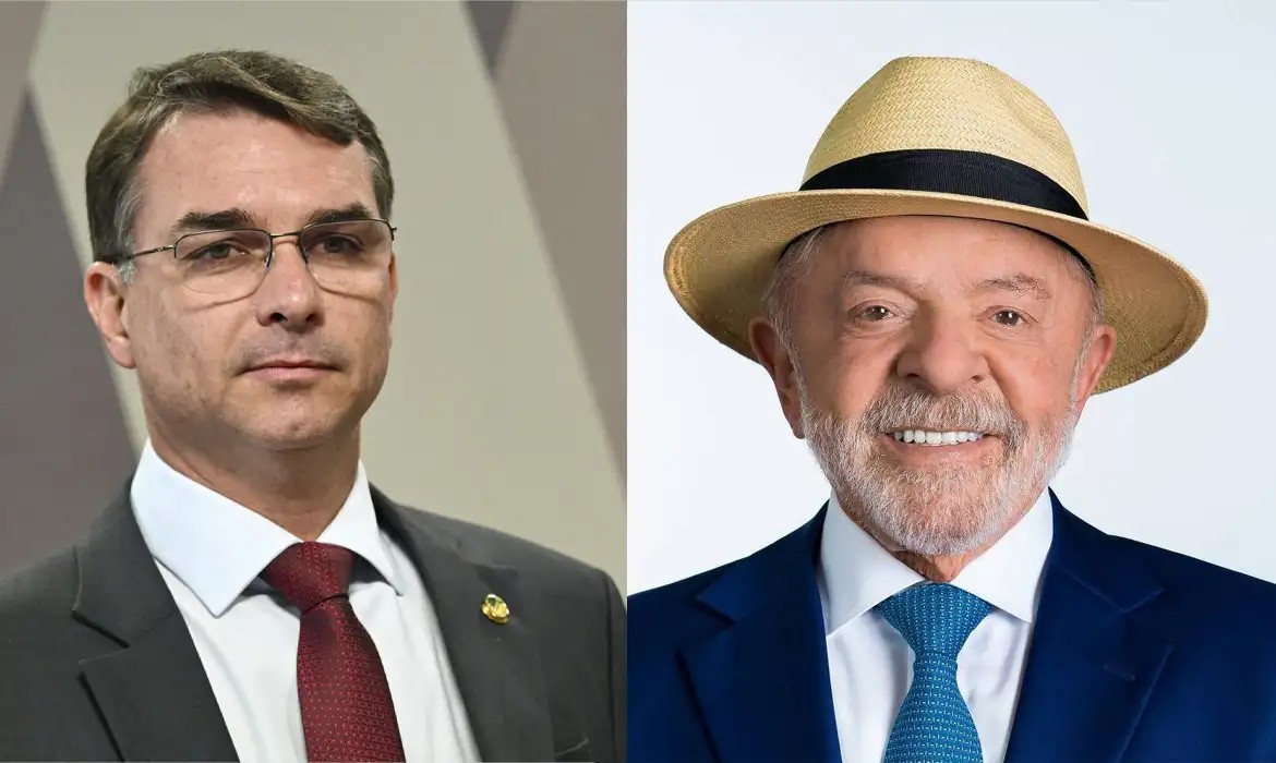 Lula avança sobre Flávio Bolsonaro em 96,7% dos municípios brasileiros e vira em mais de 200