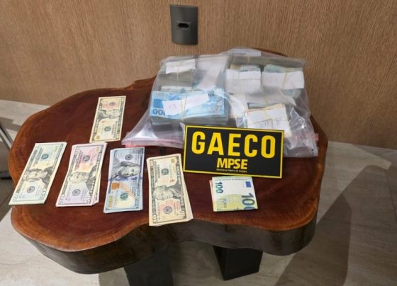 MPSE apreende dinheiro em operação que investiga vereador de Laranjeiras