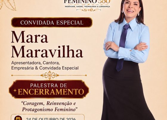 Mara Maravilha em Aracaju: evento sobre empreendedorismo feminino dia 24 de outubro