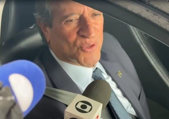 “Não gostei”, diz Valdemar sobre carta de teor golpista de Flávio