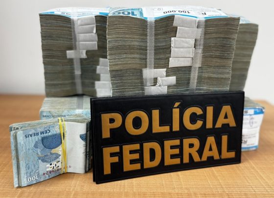 PF apreende meio milhão de reais durante investigação eleitoral em Aracaju