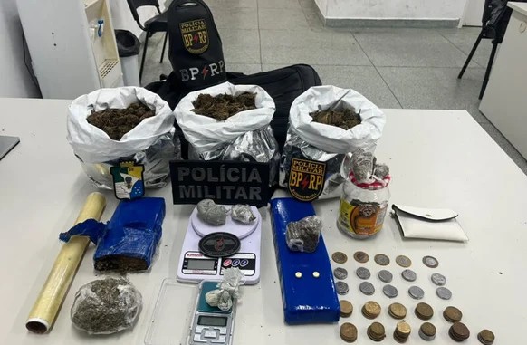 PM apreende 2,7 quilos de maconha em residência na Zona Norte de Aracaju