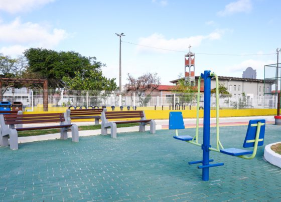 Praça das Mães é revitalizada com investimento de R$ 1,5 milhão no bairro Aeroporto