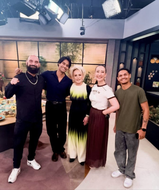 No programa de Ana Maria Braga