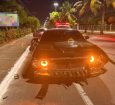 Acidente envolvendo carro e motocicleta deixa duas pessoas feridas na SE-050 em Aracaju