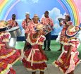 Caceteiras do Mestre Rindú festejam a diversidade  na Vila da Criança