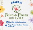 Feira de Flores de Holambra movimenta Aracaju com mais de 200 espécies