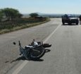 MOTOCICLISTA MORRE APÓS COLISÃO COM UM CARRO DE PASSEIO NA BR-235 NO MUNICÍPIO DE FREI PAULO