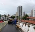 Obra de recuperação do viaduto da Av. Francisco Porto entra