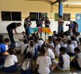 Prefeitura promove oficina de educação ambiental com alunos da Escola Oviêdo Teixeira